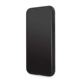 Official Mercedes Benz Genuine Quilted Wave Leather Phone Case Cover - for iPhone 11 Pro - Black
