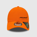2022 McLaren F1 NEW ERA 9FORTY Essential Team Cap Hat - PAPAYA ORANGE - Genuine Mclaren F1 Merchandise