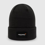 2022 McLaren F1 NEW ERA Essential Cuff Beanie Hat - ANTHRACITE - Genuine Mclaren F1 Merchandise