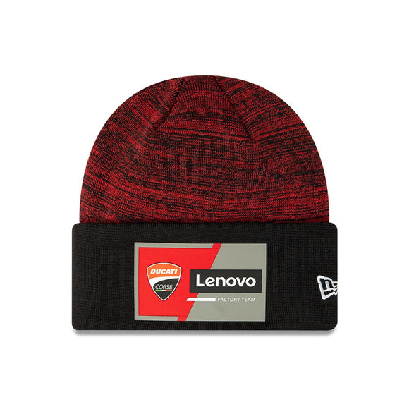 2022 Ducati Lenovo MotoGP Team Racing Beanie Hat - Official Licensed Ducati MotoGP Merchandise