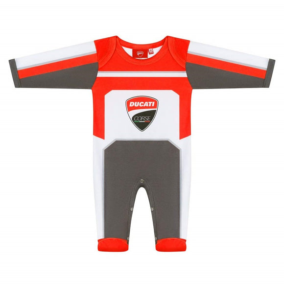 Ducati Corse MotoGP Racing Baby Grow Body Suit - Official Licensed Ducati Corse Merchandise