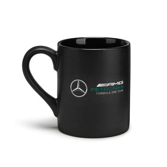 Mercedes AMG Petronas F1 2022 Gift Boxed Black Team Mug - Official Licensed Mercedes AMG Petronas Merchandise