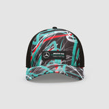 2022 Mercedes AMG Petronas F1 Team Adult Graffiti Baseball Hat Cap - Official Licensed Mercedes AMG Petronas Motorsport Merchandise