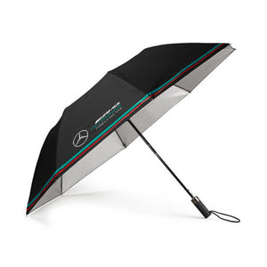 Mercedes AMG Petronas F1 2022 Compact Umbrella - Official Licensed Mercedes AMG Petronas Merchandise