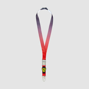 Scuderia Ferrari F1™ Fan Wear Gradient Multicolour Lanyard - Official Licensed Fan Wear