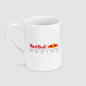 Red Bull Racing Logo Mug (310ml) - White - Official Licensed Fan Wear