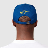 Ayrton Senna Logo Baseball Cap Hat - Blue - Official Merchandise