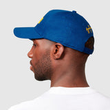 Ayrton Senna Logo Baseball Cap Hat - Blue - Official Merchandise