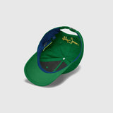 Ayrton Senna Logo Baseball Cap Hat - Green - Official Merchandise