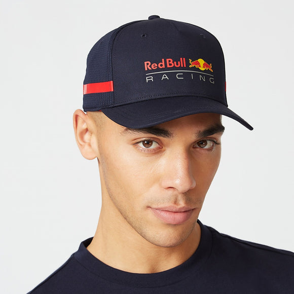 2022 Red Bull Racing Stripe Cap - Navy - Official Licensed Fan Wear