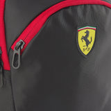 2022 Scuderia Ferrari Team PUMA Portable Shoulder Travel Man Bag - Black - Official Scuderia Ferrari Merchandise