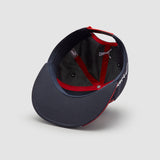2022 Red Bull Racing KIDS Max Verstappen Flat Brim Cap - Official Licensed Fan Wear