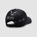 2022 Mercedes AMG Petronas F1 Team Lewis Hamilton Trucker Hat Cap - BLACK - Official Licensed Mercedes AMG Petronas Motorsport Merchandise