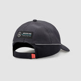2022 Mercedes AMG Petronas F1 Team Baseball Hat Cap - BLACK - Official Licensed Mercedes AMG Petronas Motorsport Merchandise