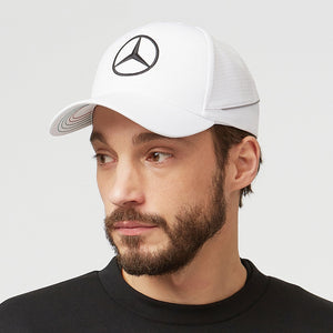 2022 Mercedes AMG Petronas F1 Team Baseball Hat Cap - WHITE - Official Licensed Mercedes AMG Petronas Motorsport Merchandise