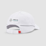 2022 Mercedes AMG Petronas F1 Team Baseball Hat Cap - WHITE - Official Licensed Mercedes AMG Petronas Motorsport Merchandise