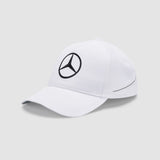 2022 Mercedes AMG Petronas F1 Team Baseball Hat Cap - WHITE - Official Licensed Mercedes AMG Petronas Motorsport Merchandise