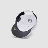 2022 Mercedes AMG Petronas F1 Team George Russell Baseball Hat Cap - WHITE - Official Licensed Mercedes AMG Petronas Motorsport Merchandise