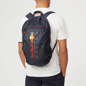 2022 Red Bull Racing Fold Away Packable Backpack - Official Licensed Fan Wear