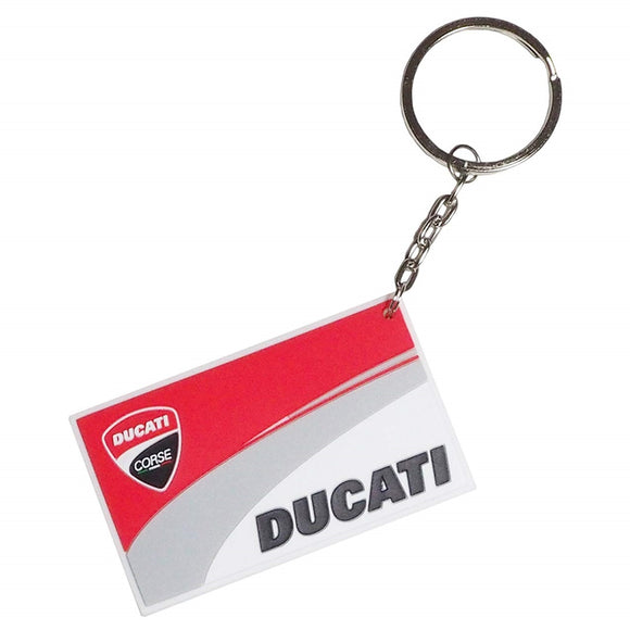 Ducati Corse Racing MotoGP Desmo GP Keyring - Official Licensed Ducati Corse Merchandise