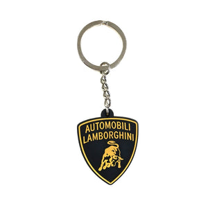 Lamborghini Large Crest Keyring - Official Lamborghini Merchandise