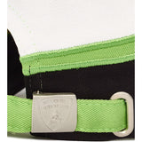 Lamborghini Squadra Corse Baseball Cap Hat - White / Lime - Kids Size - Official Lamborghini Merchandise