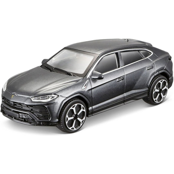 Bburago Lamborghini Uras Model Car - Metallic Grey - Genuine Bburago Collectors Model