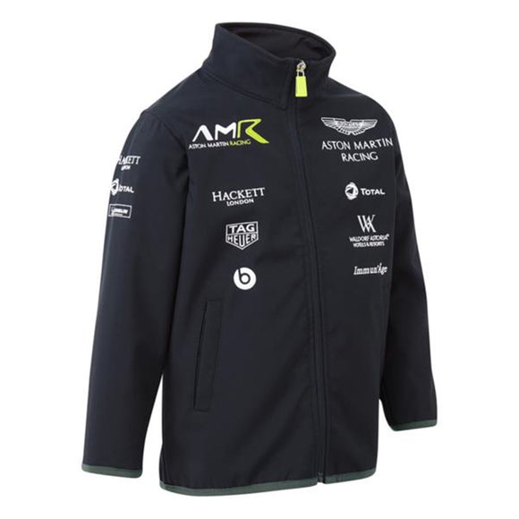 Aston Martin Racing Childrens KIDS Soft Shell Jacket - Official Licensed AMR Merchanise