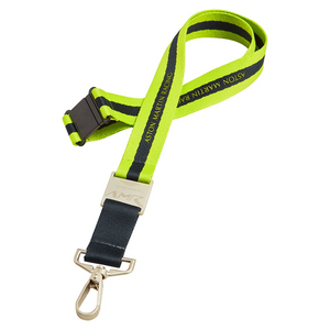 Aston Martin Racing Le Mans Team Lanyard - Lime / Black - Official Licensed Merchandise