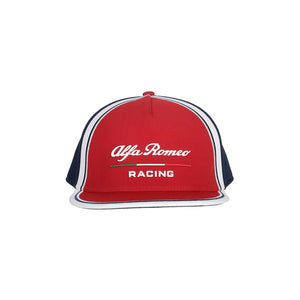 Alfa Romeo Racing F1 Flat Brim Team Cap Hat - Official Licensed Team Wear