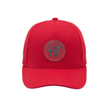 Alfa Romeo Lifestyle Emblem Baseball Cap Hat - Red - Official Merchandise