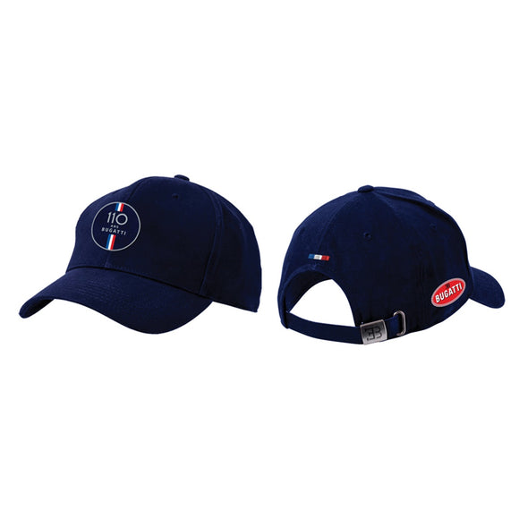 Bugatti 110th Anniversary Baseball Cap - Blue - Official Licensed Merchandise
