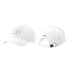Bugatti Baseball Cap - White - Official Licensed Merchandise