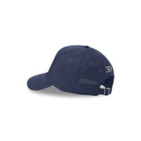 Bugatti Suede Macaron Baseball Cap Hat - Blue - Official Licensed Merchandise