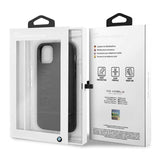 Official BMW Genuine Leather Embossed Phone Case Cover - for iPhone 11 Pro - Black - Get FNKD - Licenced Automotive Apparel & Accessories