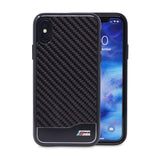 Genuine BMW M Sport Carbon & Aluminium Hard Back Case for iPhone X / XS - Get FNKD - Licenced Automotive Apparel & Accessories