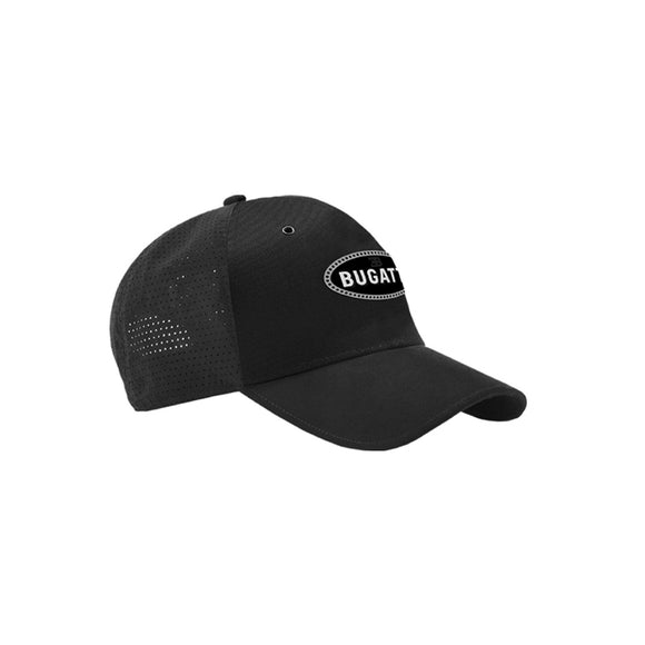 Bugatti Baseball Cap Hat - Black - Official Licensed Merchandise