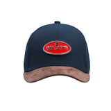 Bugatti Heritage Metal Emblem Baseball Cap - Blue - Official Licensed Merchandise