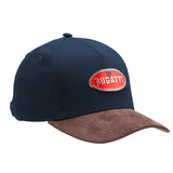 Bugatti Heritage Metal Emblem Baseball Cap - Blue - Official Licensed Merchandise