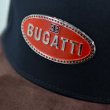 Bugatti Heritage Metal Emblem Baseball Cap - Blue - Official Licensed Merchandise