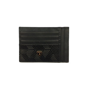 Lamborghini Genuine Leather Credit Card Holder - Official Lamborghini Merchandise