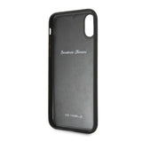 Scuderia Ferrari Quilted Leather Hard Back Cover for iPhone X / XS - Get FNKD - Licenced Automotive Apparel & Accessories