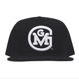 Gas Monkey Garage 3D Initial Logo Snapback Cap Hat - Black - Official Gas Monkey Garage Merchandise