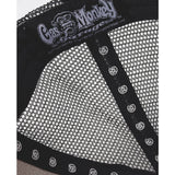 Gas Monkey Garage Initial Logo Patch Trucker Cap Hat - Mustard / Black - Official Gas Monkey Garage Merchandise
