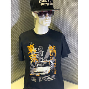 Get FNKD JDM Legends EK9 Civic Type R T-Shirt - Black