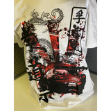 Get FNKD JDM Legends R34 Skyline GT-R T-Shirt - White