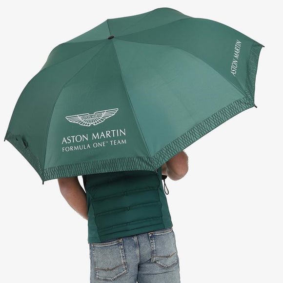 Aston Martin Cognizant F1 Team Compact Umbrella - Official AMCF1 Merchandise