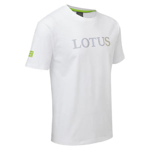 Lotus Cars Men’s T-Shirt - White - Official Lotus Merchandise Product
