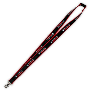 Maserati Corse Racing Team Lanyard - Black - Official Maserati Licensed Merchandise