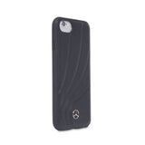 Official Licenced Mercedes-Benz Genuine Leather Hard Back Case – Black – for iPhone 8 / 7 / 6S / 6 - Get FNKD - Licenced Automotive Apparel & Accessories